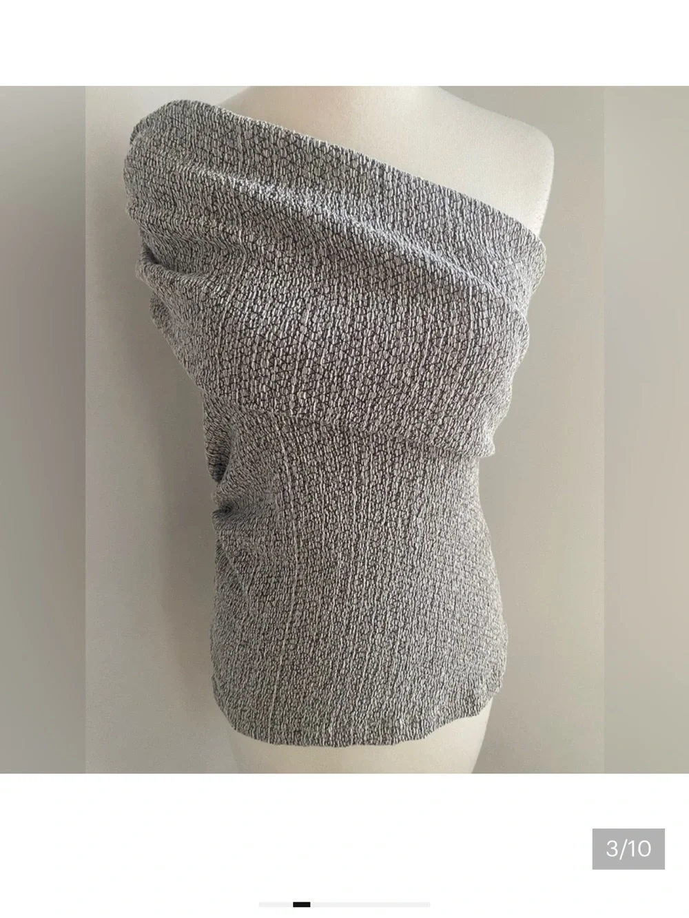 Zara Knit Beige/Brown Set S (top)